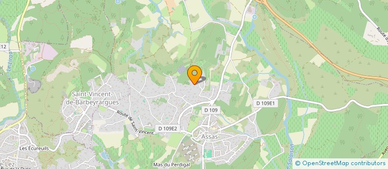 localisation de l'entreprise BONZAI  ASSAS