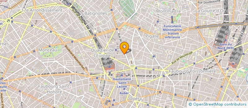 localisation de l'entreprise BONZANO SOPPE SARL  PARIS