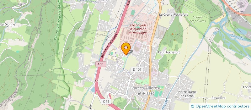 localisation de l'entreprise BONZY MPYE  SAINT-PAUL-DE-VARCES