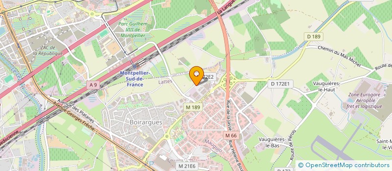 localisation de l'entreprise BOOBA à LATTES