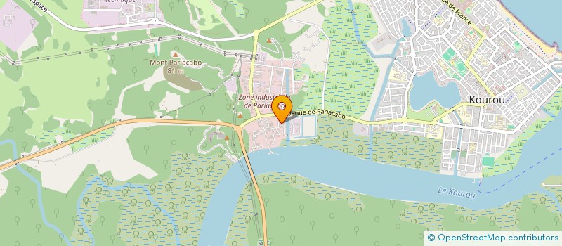 localisation de l'entreprise BOOBE IMPORT ET EXPORT  KOUROU