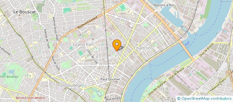 localisation de l'entreprise BOODA à BORDEAUX