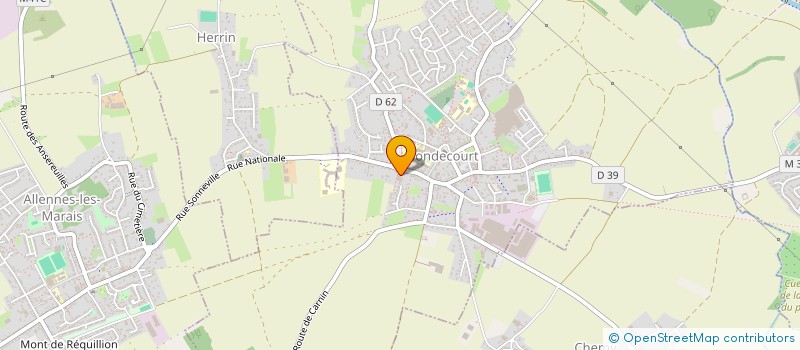localisation de l'entreprise BOODE FRANCE SA à GONDECOURT