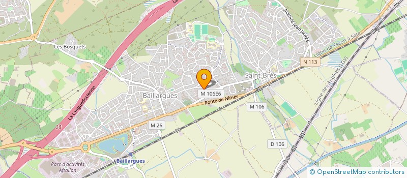 localisation de l'entreprise BOOGIE à BAILLARGUES