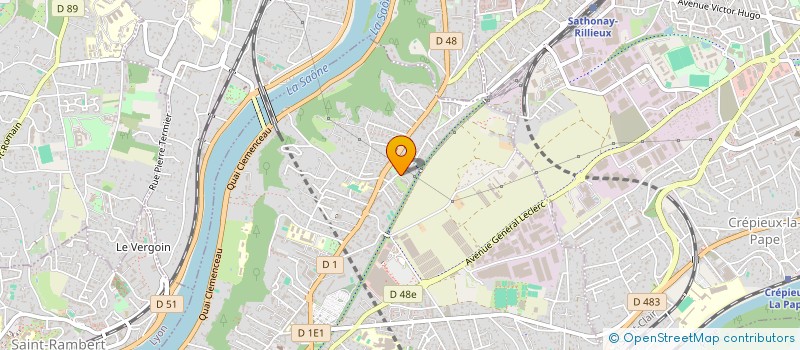 localisation de l'entreprise BOOGIE FRIZZANTE  CALUIRE-ET-CUIRE