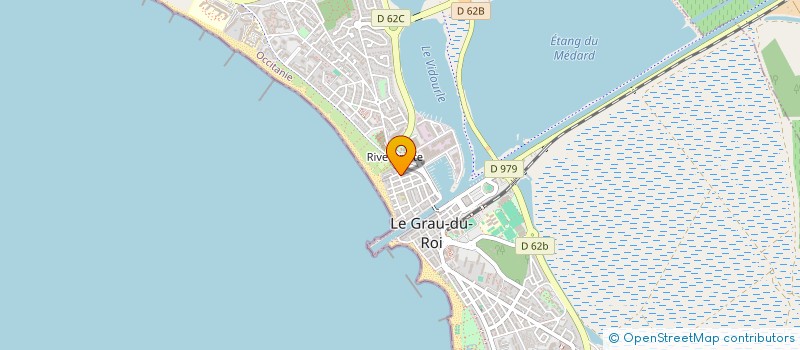 localisation de l'entreprise BOOGIE ROCK CLUB  LE GRAU-DU-ROI