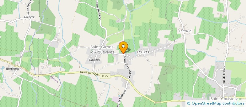 localisation de l'entreprise BOOK A BIKE MOTO CLUB (BBMC)  SAINT-GIRONS-D'AIGUEVIVES