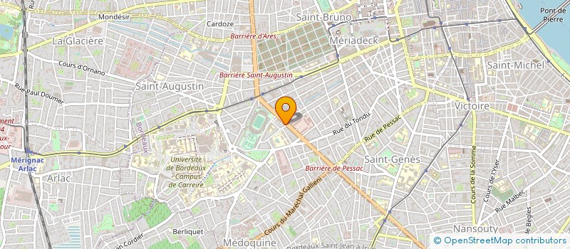 localisation de l'entreprise BOOK AND RENT à BORDEAUX