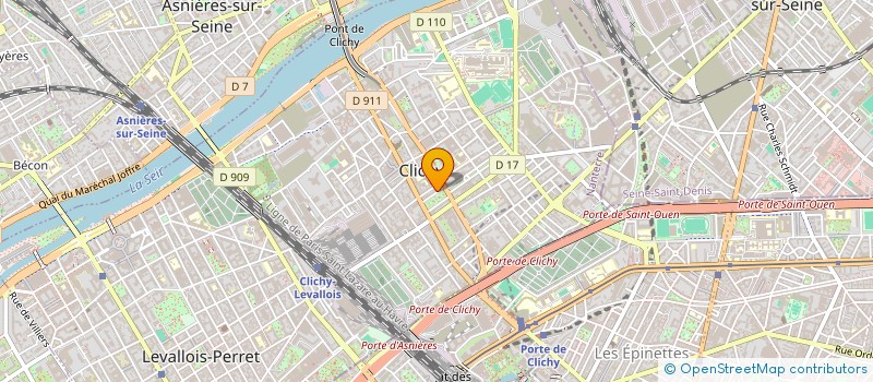 localisation de l'entreprise BOOK EVENTS SERVICES à CLICHY