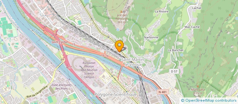 localisation de l'entreprise BOOKA EVENTS à SEYSSINS