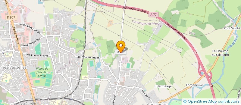 localisation de l'entreprise BOOKCLUB NIVERNAIS à COULANGES-LES-NEVERS