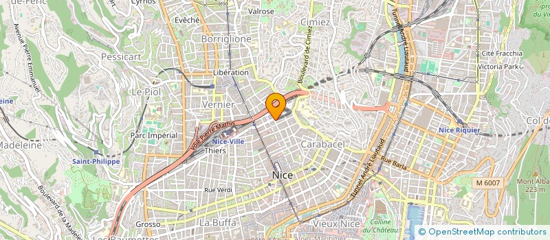 localisation de l'entreprise BOOKING GUYS à NICE