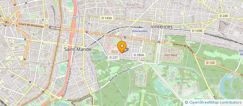 localisation de l'entreprise BOOKING TABLES à VINCENNES