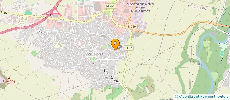 localisation de l'entreprise BOOKLINK  LEMPDES