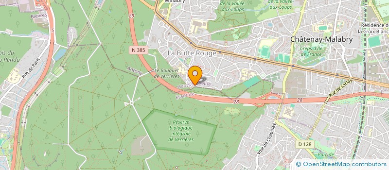 localisation de l'entreprise BOOKMAN à CHATENAY-MALABRY