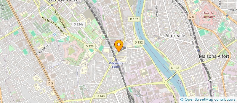 localisation de l'entreprise BOOL & BILL  VITRY-SUR-SEINE