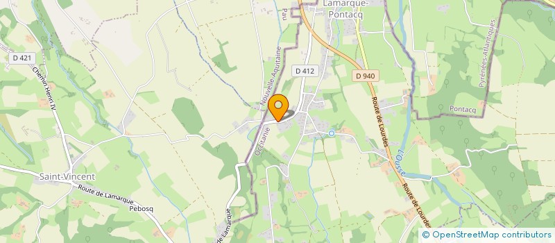 localisation de l'entreprise BOOLAMA 65  LAMARQUE-PONTACQ