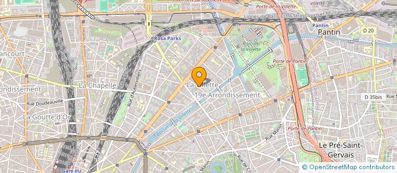 localisation de l'entreprise BOOLOFOOD S.A.S.U  PARIS