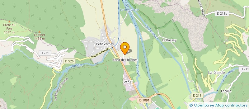 localisation de l'entreprise BOOM BOOM BAR  LES DEUX ALPES