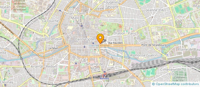 localisation de l'entreprise BOOM REN'CLUB  RENNES