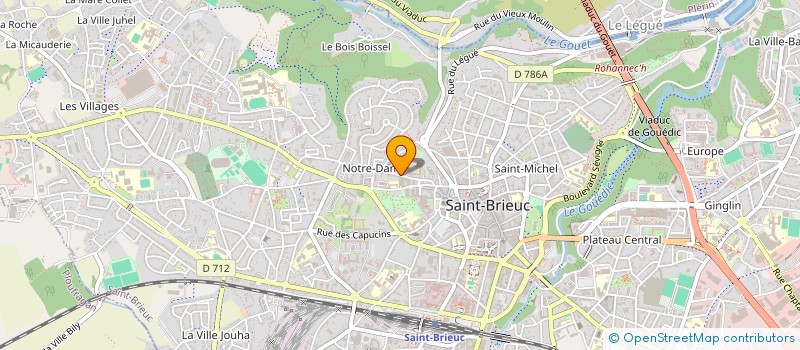 localisation de l'entreprise BOOMCOEUR à SAINT-BRIEUC