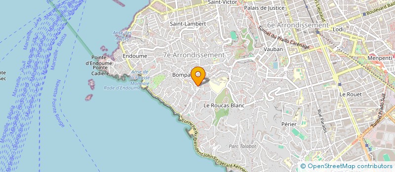 localisation de l'entreprise BOOMERANG  MARSEILLE