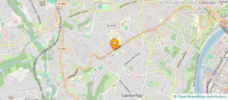 localisation de l'entreprise BOOMERANG à LYON