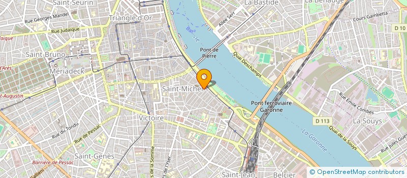localisation de l'entreprise BOOMERANG EMPLOI JEUNE à BORDEAUX