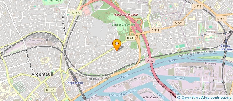 localisation de l'entreprise BOOMERANG LE RETOUR  ARGENTEUIL