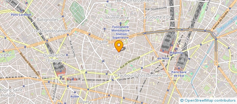localisation de l'entreprise BOOMERANG SARL à PARIS