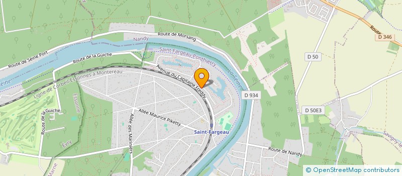 localisation de l'entreprise BOOMERBOX à SAINT-FARGEAU-PONTHIERRY