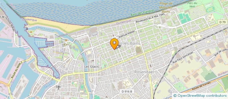 localisation de l'entreprise BOOMFILS à DUNKERQUE