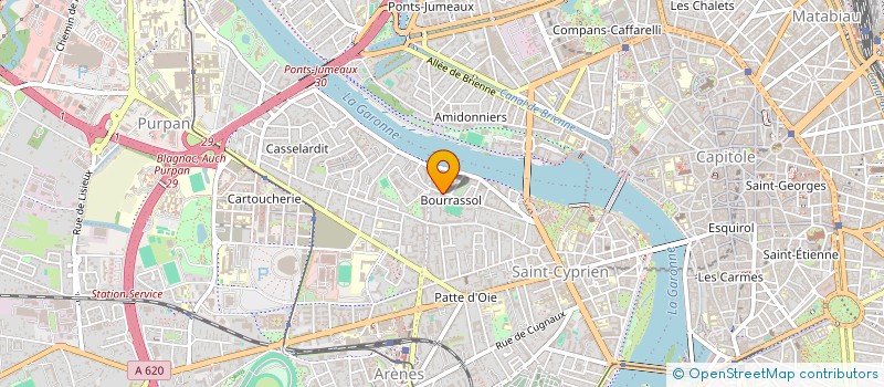 localisation de l'entreprise BOOMWELL  TOULOUSE