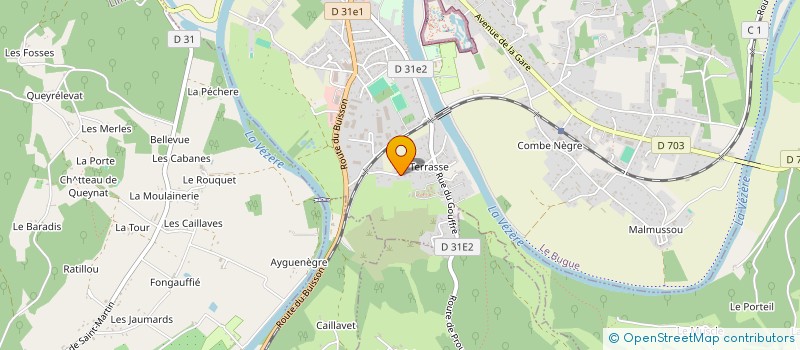 localisation de l'entreprise BOONA  LE BUGUE