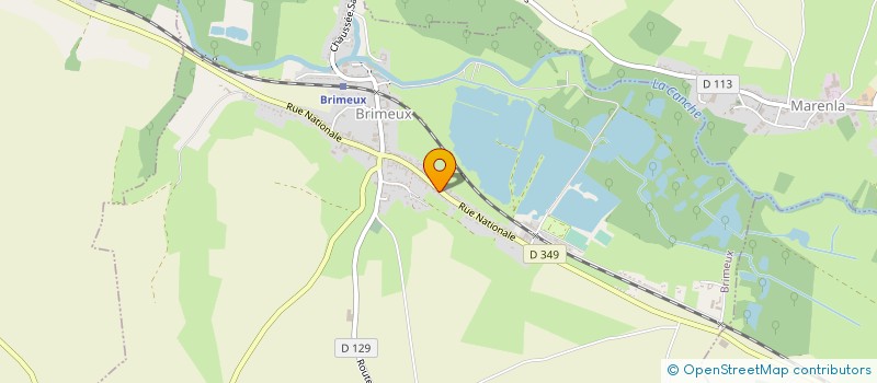 localisation de l'entreprise BOONE LUC  BREXENT-ENOCQ