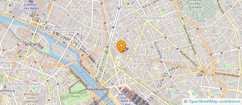 localisation de l'entreprise BOONS  PARIS