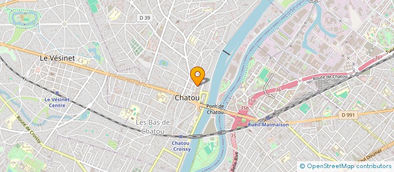 localisation de l'entreprise BOOOKABLE  CHATOU