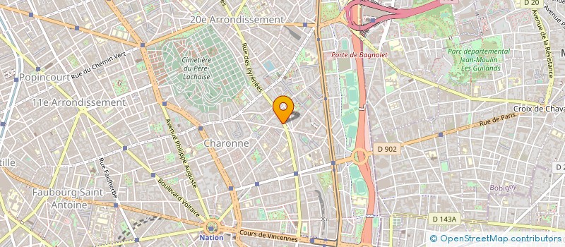 localisation de l'entreprise BOOOMING  PARIS