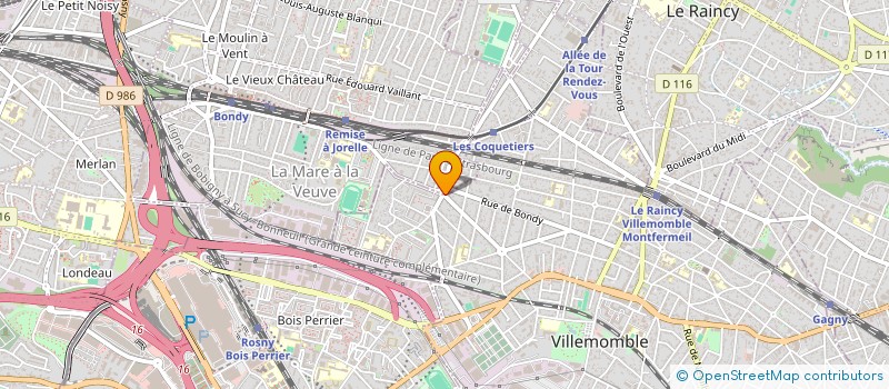 localisation de l'entreprise BOOP PROJECT  MONTREUIL