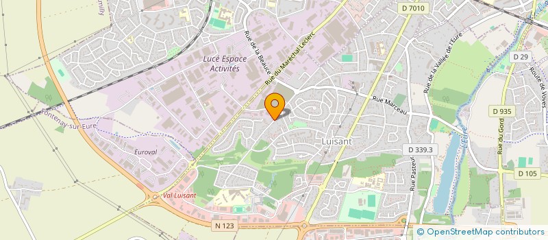 localisation de l'entreprise BOOS à LUISANT