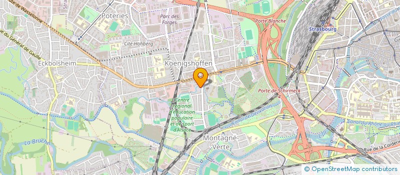 localisation de l'entreprise BOOS COMPAGNY à STRASBOURG