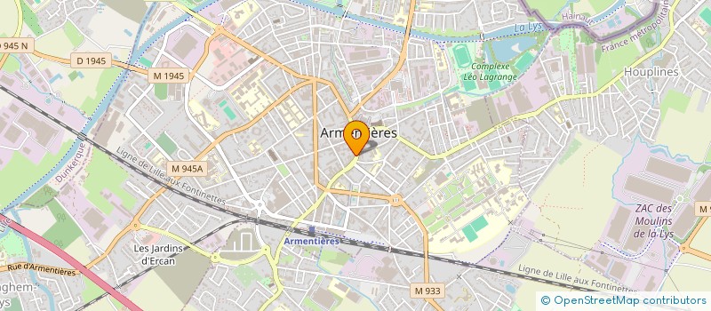 localisation de l'entreprise BOOSKA-G à ARMENTIERES