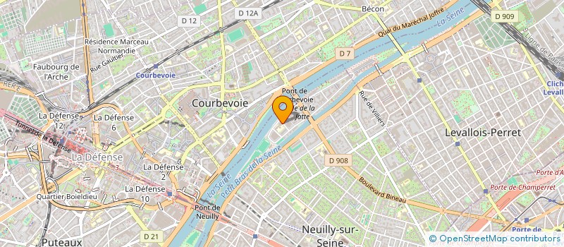 localisation de l'entreprise BOOST à NEUILLY-SUR-SEINE