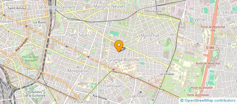 localisation de l'entreprise BOOST  LYON