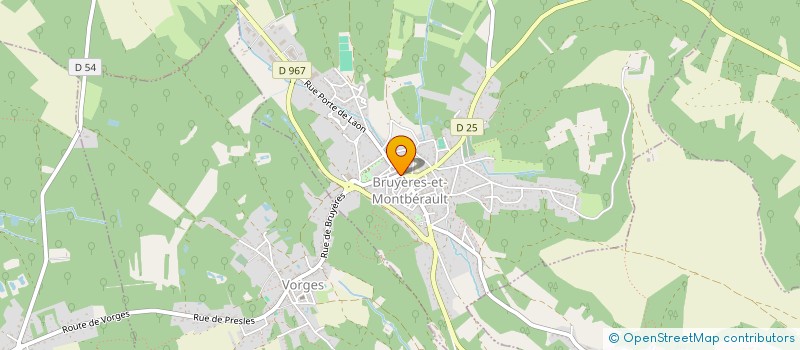 localisation de l'entreprise BOOST  BRUYERES-ET-MONTBERAULT