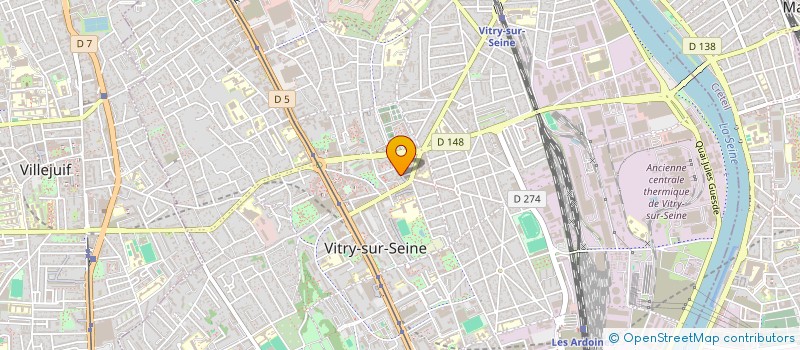 localisation de l'entreprise BOOST ACCORD  VITRY-SUR-SEINE