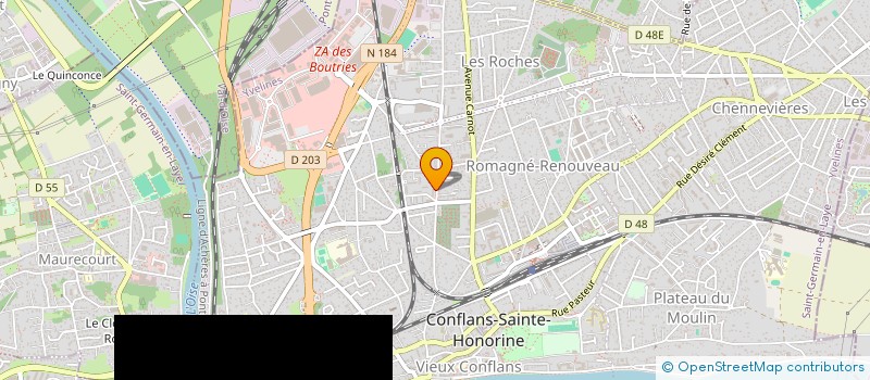 localisation de l'entreprise BOOST AKADEMY  CONFLANS-SAINTE-HONORINE