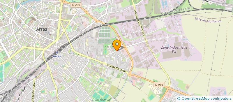 localisation de l'entreprise BOOST AT WORK à ARRAS
