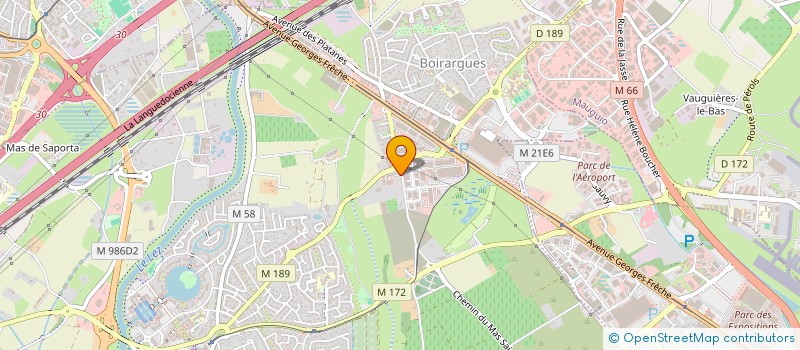 localisation de l'entreprise BOOST BODY MTP à LATTES