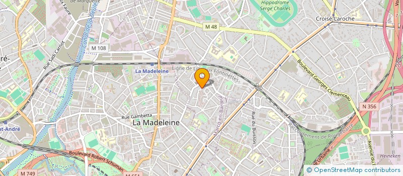 localisation de l'entreprise BOOST CHILDREN'S LIFE à MARCQ-EN-BARŒUL